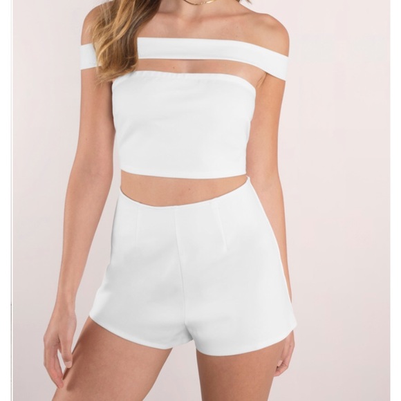 White tobi romper - Picture 4 of 6
